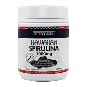 뉴질랜드 피터앤존 하와이안 스피루리나 1000mg 300정