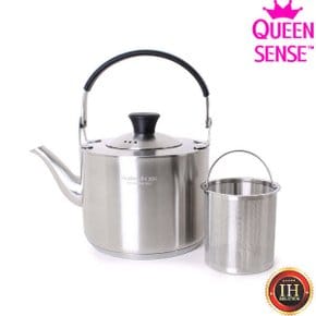 [QUEENSENSE] 세신퀸센스 모던 IH304 인덕션 스텐주전자 1.2L+차망