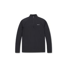 [Exclusive] Men Half Zip T-Shirt_WMTBA24661BKX