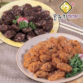 [백암전통순대]고기순대1kg + 김치순대 1kg