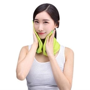 국산 아이스 쿨링 타올 보냉수건 그린 쿨타올 땀수건 수영 헬스