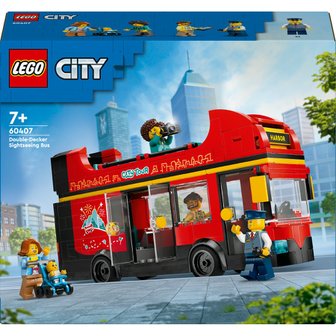 레고 60407 빨간색 이층 관광버스 [시티] 레고 공식