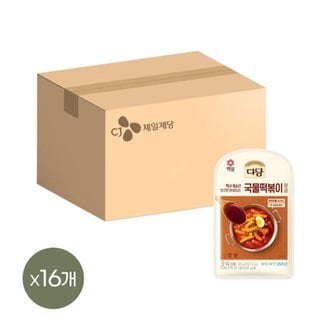 CJ제일제당 다담 국물떡볶이 양념 145g x16개