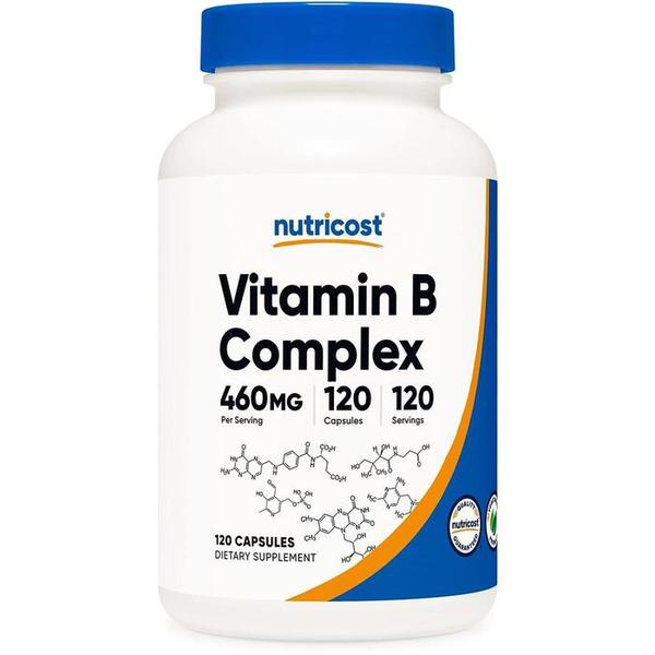 뉴트리코스트 비타민 B 컴플렉스 460mg 120 캡슐