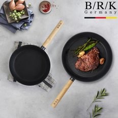 노르딕우드 후라이팬 2종세트(24cm+28cm)