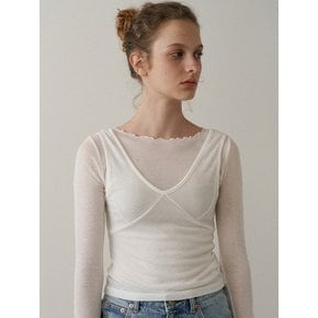 wool line t-shirt  (4colors)