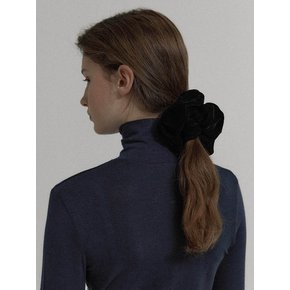 Silk velvet scrunchie - M (2color)