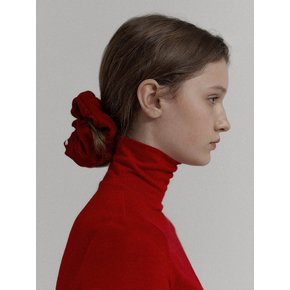 Silk velvet scrunchie - M (2color)