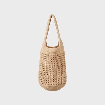 EENK Crochet Shoulder Bag - Beige
