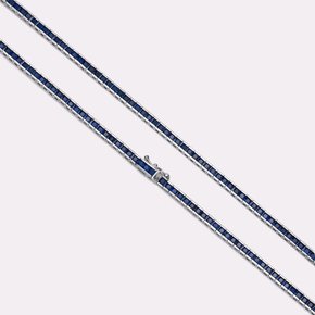 MOMO Sapphire Tennis Bracelet SSKA103BWB160