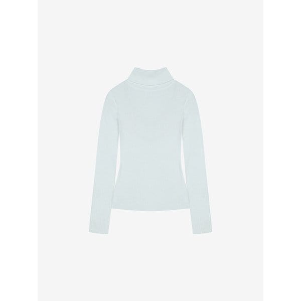 터틀넥 니트 골지 풀오버 (TLUCY2953)