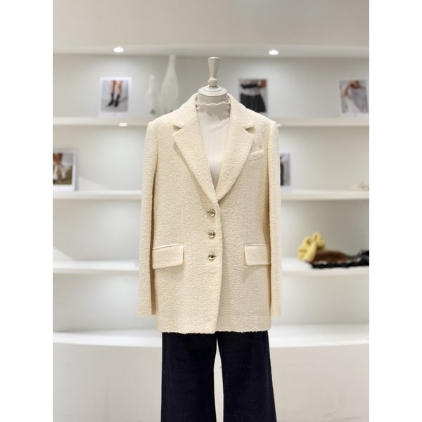 [여주점] 여성 울 링구 싱글 자켓 (D244MSF037)