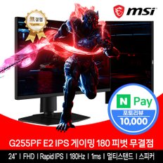 24인치 게이밍 모니터 FHD 180Hz IPS 피벗 무결점 G255PF E2