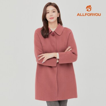 올포유 [FW] [모델착장] 여성 핸드메이드 코트 ALCTKA111-403