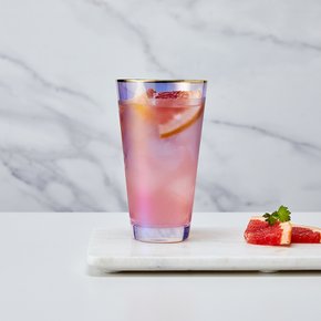 골드림 블러 빅 유리컵 480ml purple pink