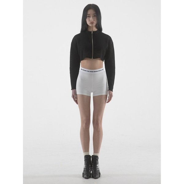 MWL BIKER SHORTS - WHITE