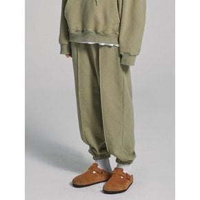 JOGGER SWEAT PANTS khaki (기모)