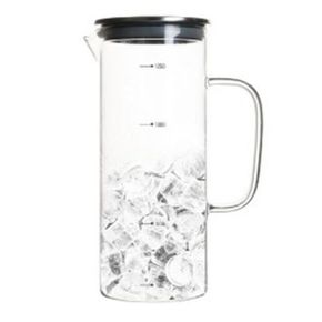 퓨어 스텐 뚜껑 내열 물병 1.3L