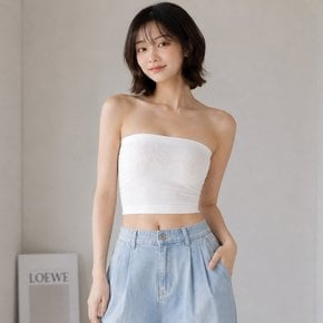 심리스 메쉬 튜브 브라나시 크롭
