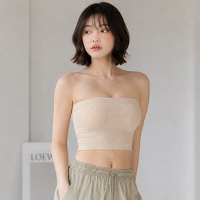 심리스 메쉬 튜브 브라나시 크롭