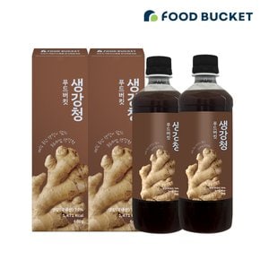 유기농원당 생강청 생강차 생강진액 600 g x 2박스