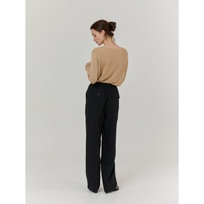 Linen resort pants (Black)