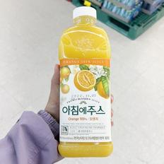 서울우유 아침에주스 오렌지 950ml x 2개