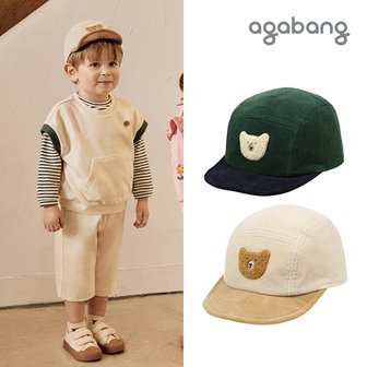 아가방 [아가방 가을]제리코듀로이캡모자(BEIGE,GREEN)_01Q576803