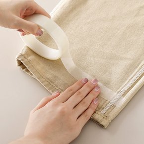 플로 셀프 노다림질 옷수선 테이프 옷테이프 바지 기장 밑단 수선 패치