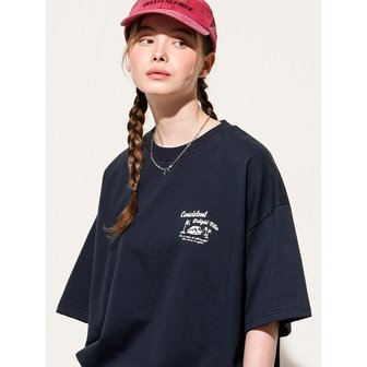 티떠블유엔 컨시스턴트 반팔 네이비 JYST3550