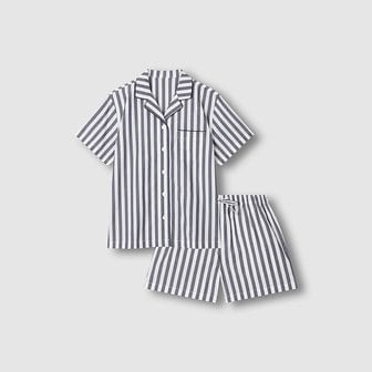 JAJU 여 60수 코튼 3부 파자마 세트 J216201064057