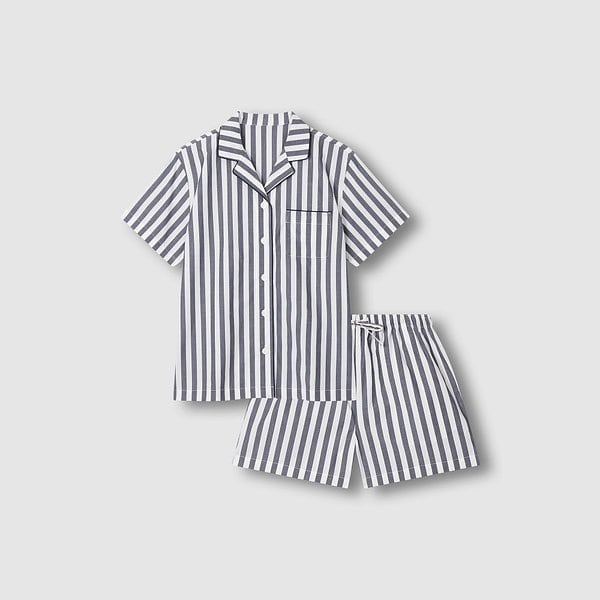 여 60수 코튼 3부 파자마 세트 J216201064057