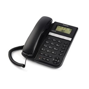 CORD026 필립스유선전화기 CID전화기 사무용전화기 스피커폰기능 벨소리묵음가능 단축다이얼10개
