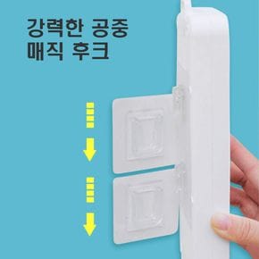 강력한 투명 매직후크 후크걸이 행거 벽걸이 고리 1p
