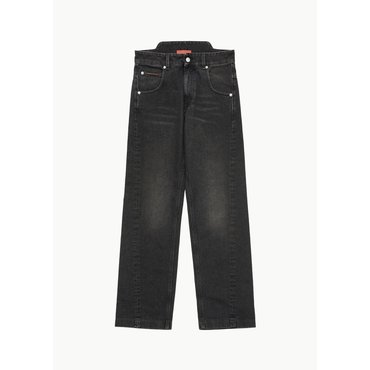 샵아모멘토 커미션 25SS Shift Jeans, Grey