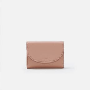 Round card wallet salmon