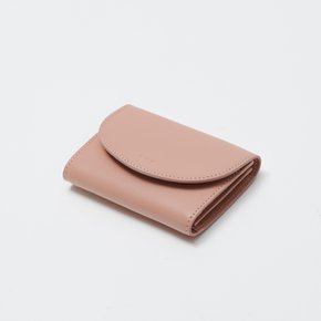 Round card wallet salmon