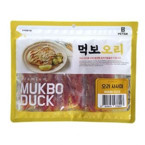 강아지 오리 사사미 반려견 육포 고기 간식 300g 1P X ( 2매입 )