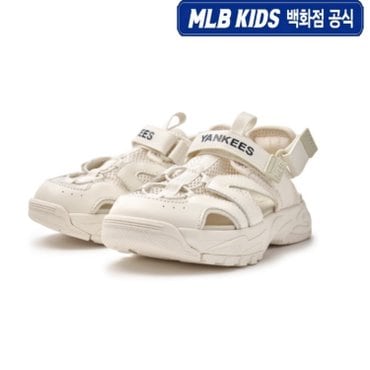 MLB키즈 (백화점공식)25SS  청키 마스크 샌들 V2  7ASDCB053 -50IVS