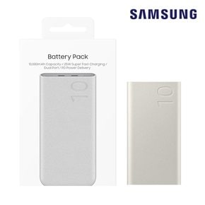 정품 25W PD 초고속충전 C타입 보조배터리 10000mAh EB-P3400 N