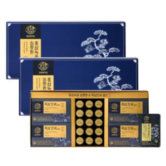 천지인 [동원천지인] 홍삼녹용 침향환 혼합세트 2BOX