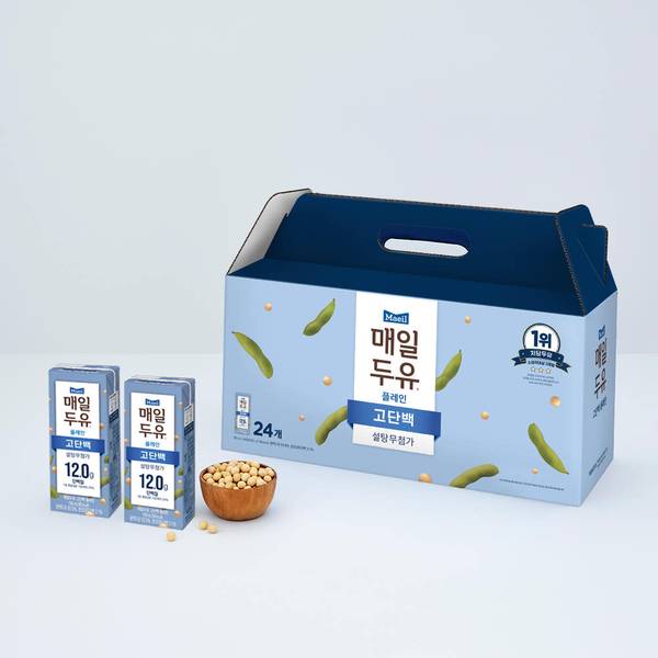 [매일유업] 매일두유 고단백 선물세트 190ml 24팩