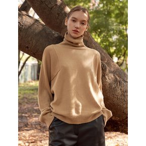 Square Cutting Turtleneck Knitwear (6colors) VKNIT_028