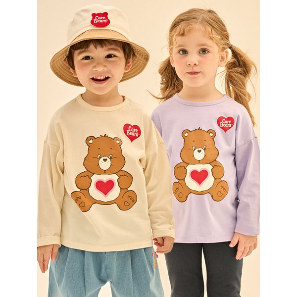 텐더하트베어 루즈핏티셔츠