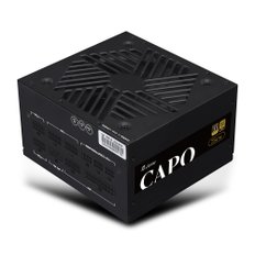 CAPO 750W 80PLUS GOLD 풀모듈러 ATX 3.1 블랙 파워서플라이