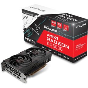 미국 사파이어 그래픽카드 Sapphire 113100120G Pulse AMD Radeon RX 6600 Gaming Graphics Card