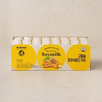 노브랜드 고칼슘 호두&아몬드 두유(190ml*24)