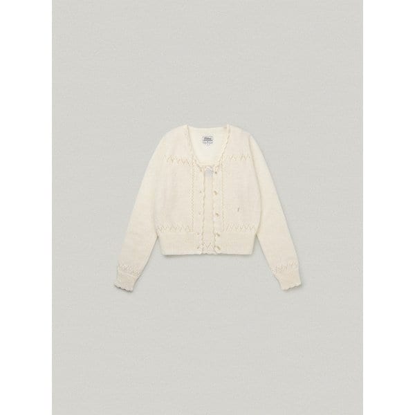 ROSEE LACE CARDIGAN SET [IVORY]
