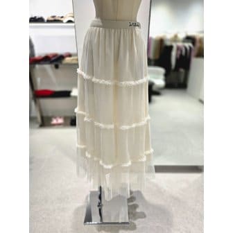 에고이스트 [여주점] 로맨틱티어드 밴딩 롱스커트ER4OSK51