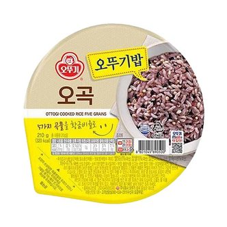 오뚜기 맛있는 오뚜기 오곡밥 210g